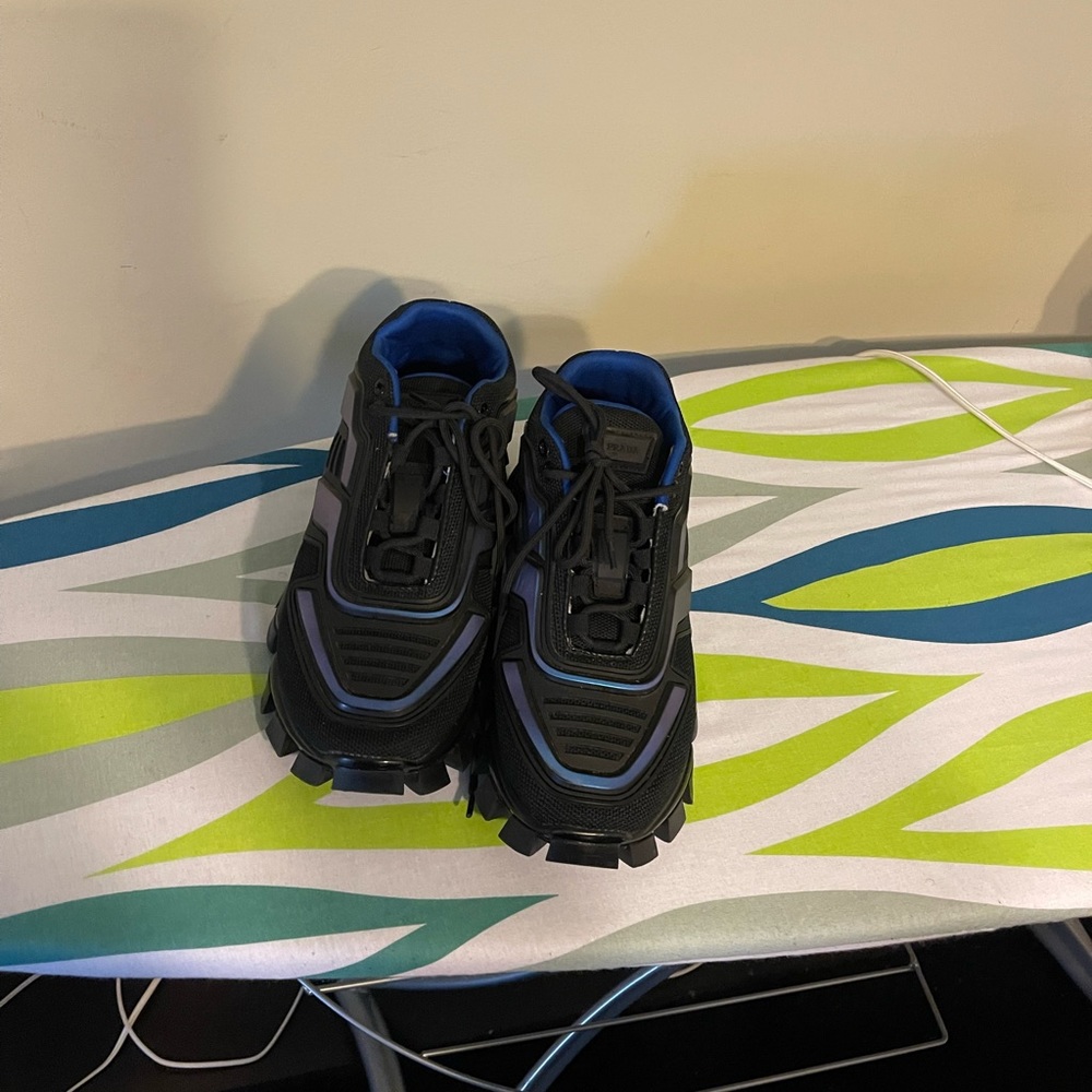 Prada Cloudbust Thunder Metallic Chunky Sneakers - image 3